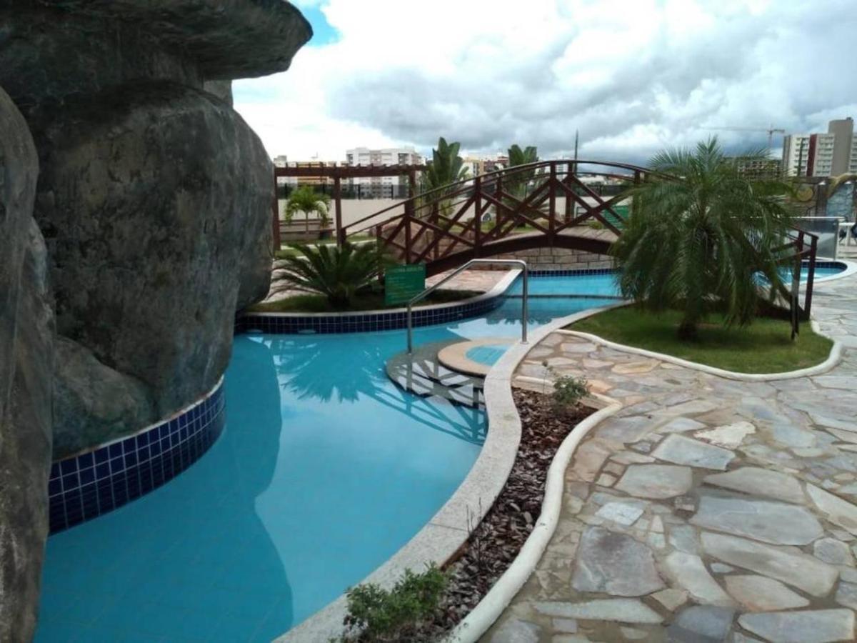 Golden Dolphin Supreme: Pet-Friendly Flat with King Bed Apartment Caldas Novas Exterior photo